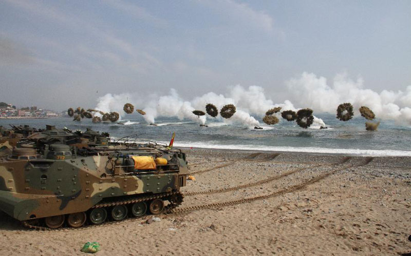 US-South Korea joint landing exercises in Pohang