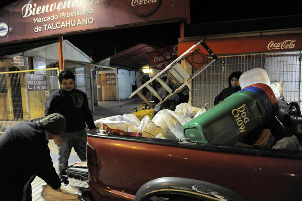 Residents evacuated after Chile quake