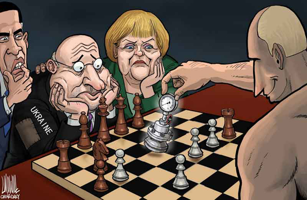 Cartoon: Ukraine challenge