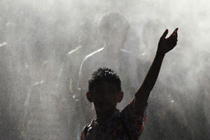 Songkran water festival marks Thailand's New Year