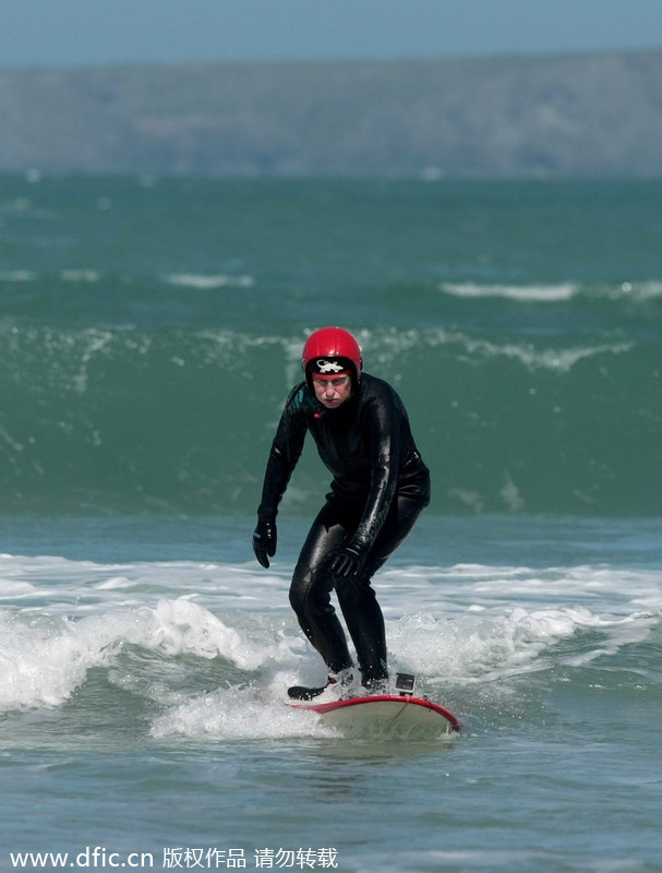 Surfer is still riding waves after six decades