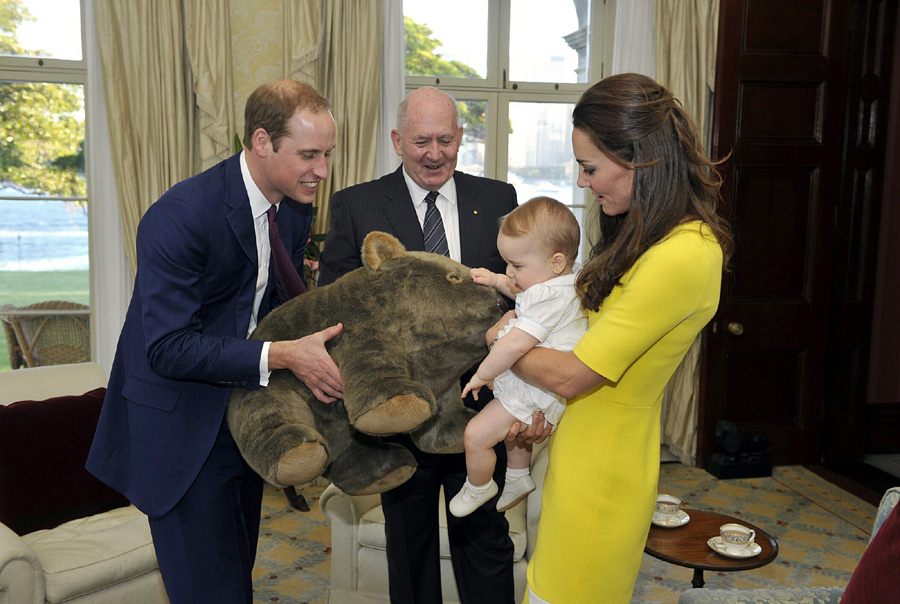 William, Kate and Prince George ready to charm Australia