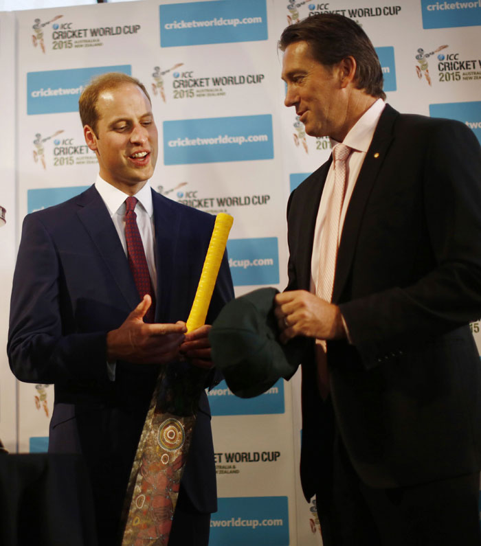 Prince William, Kate cheer for Cricket World Cup