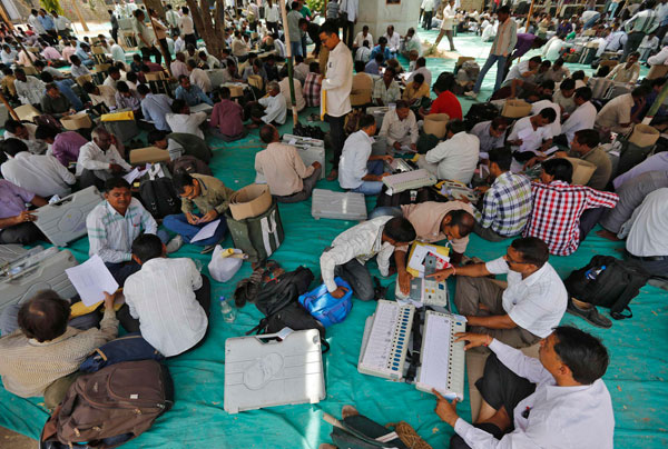 India starts biggest day of voting