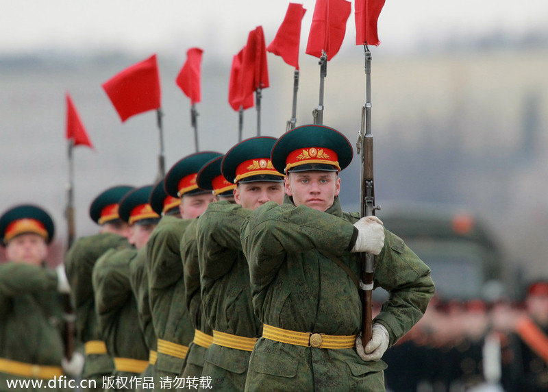 Rehearsal of Victory Day Parade kicks off in Russia