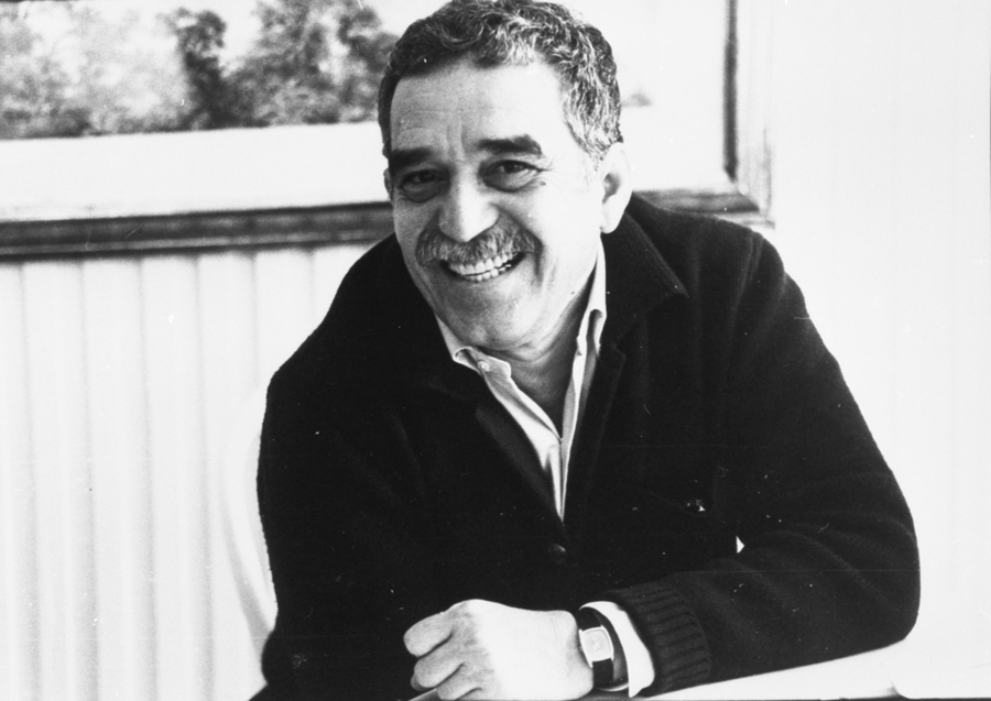 Nobel Prize laureate Gabriel Garcia Marquez (1