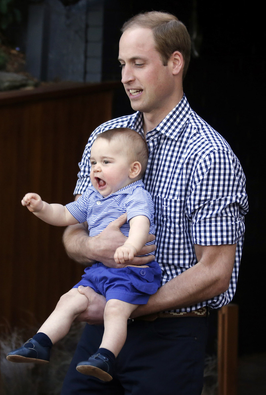 Showtime for baby prince