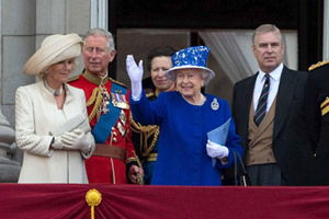 Royal salute to mark Queen Elizabeth II's 88 birthday