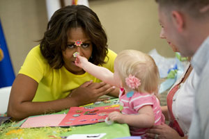 Obamas host White House Easter Egg Roll