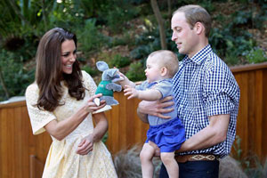 Childhood photos of Prince William and Kate