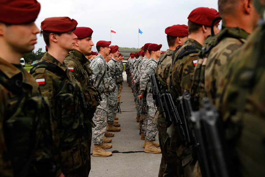 US sends troops to Poland for exercises