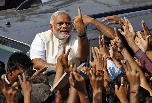 Modi wins landslide victory in Indian election