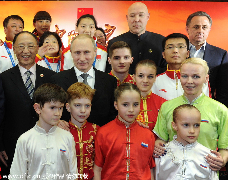 Putin's close ties with China