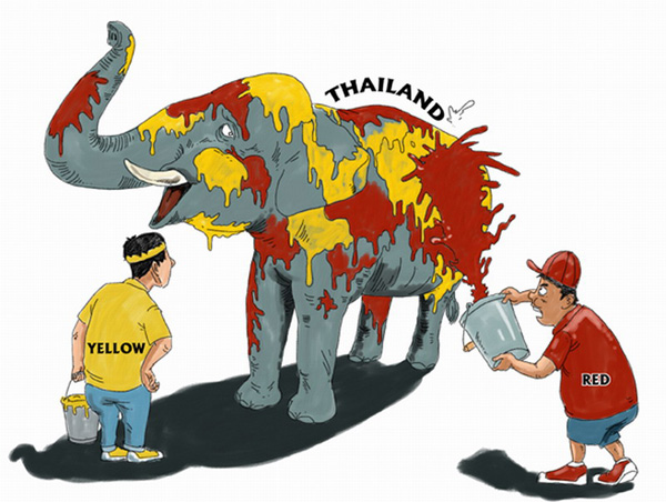Cartoon: Thailand's plight