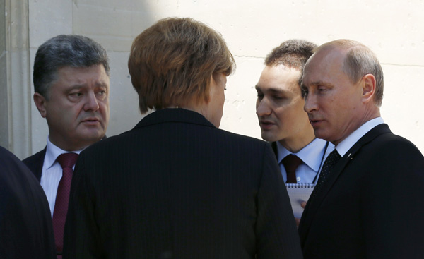 Putin-Poroshenko meeting important for 'ceasefire'