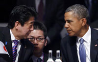Abe 'an obstacle' to improved relations