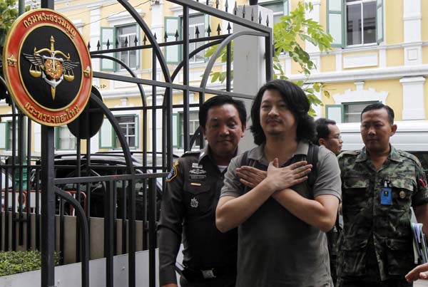 Thai anti-coup leader may face long jail sentence
