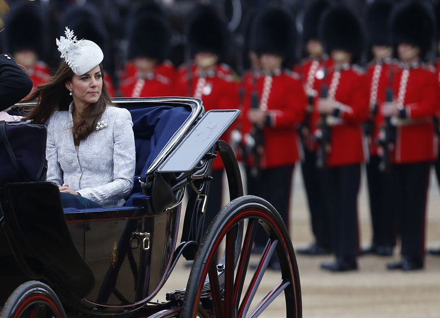 Britain celebrates Queen's official birthday