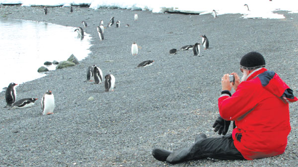 Tourism threatening Antarctica