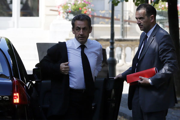 French ex-president Sarkozy held for questioning
