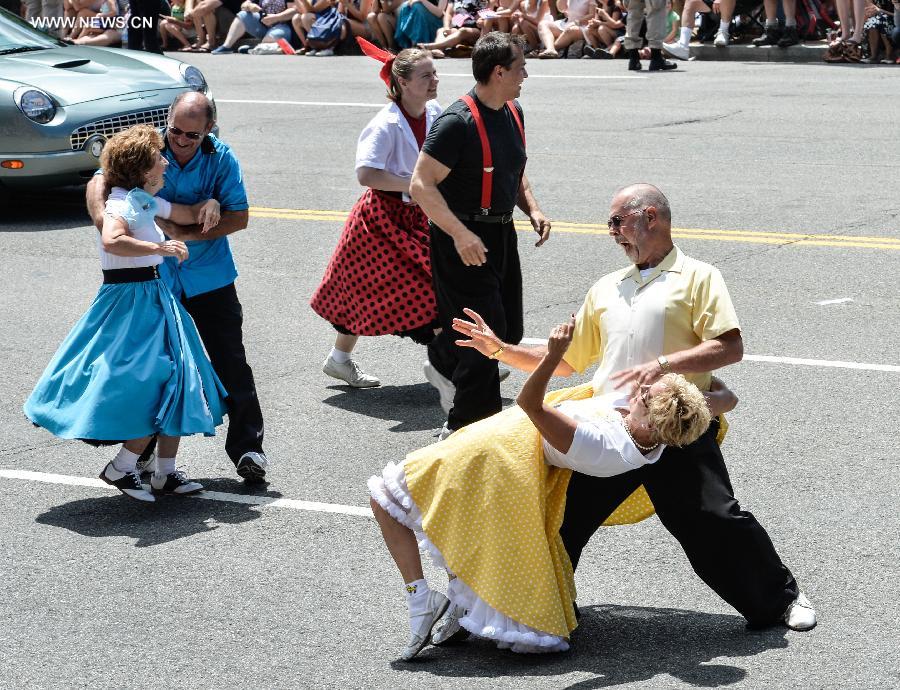 Independence Day parade held in Washington D.C.