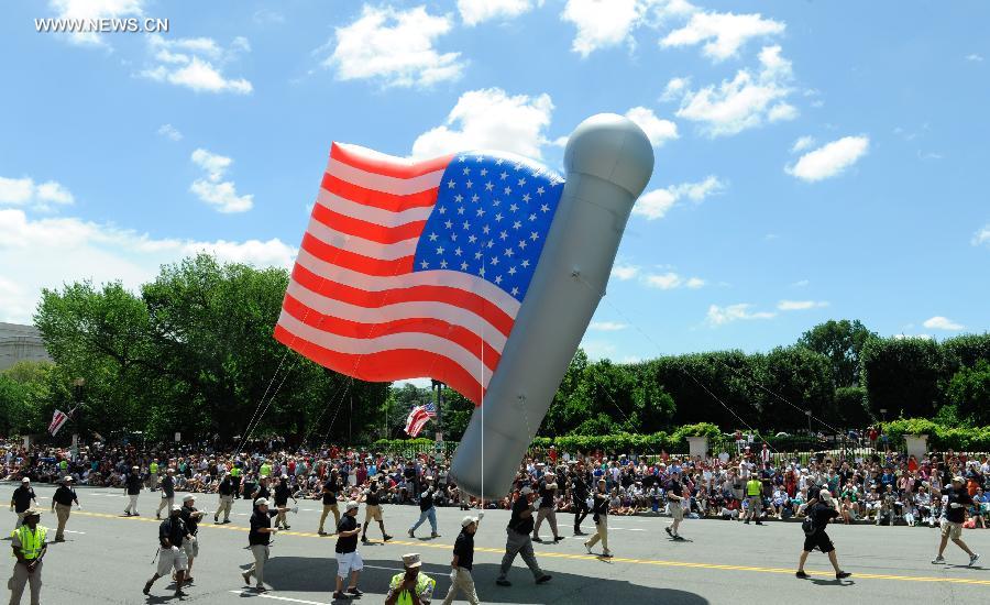 Independence Day parade held in Washington D.C.