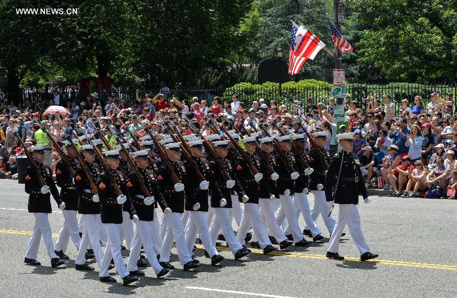 Independence Day parade held in Washington D.C.