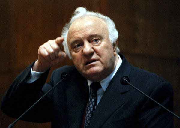 Former Georgian president Shevardnadze dies at 86