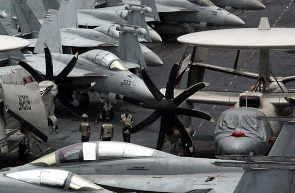 US aircraft carrier to make port call to S.Korea