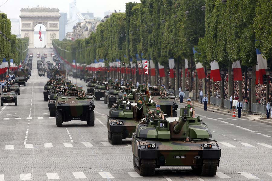 On Bastille Day, France commemorates WWI