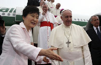 Pope Francis leaves S. Korea after five-day visit