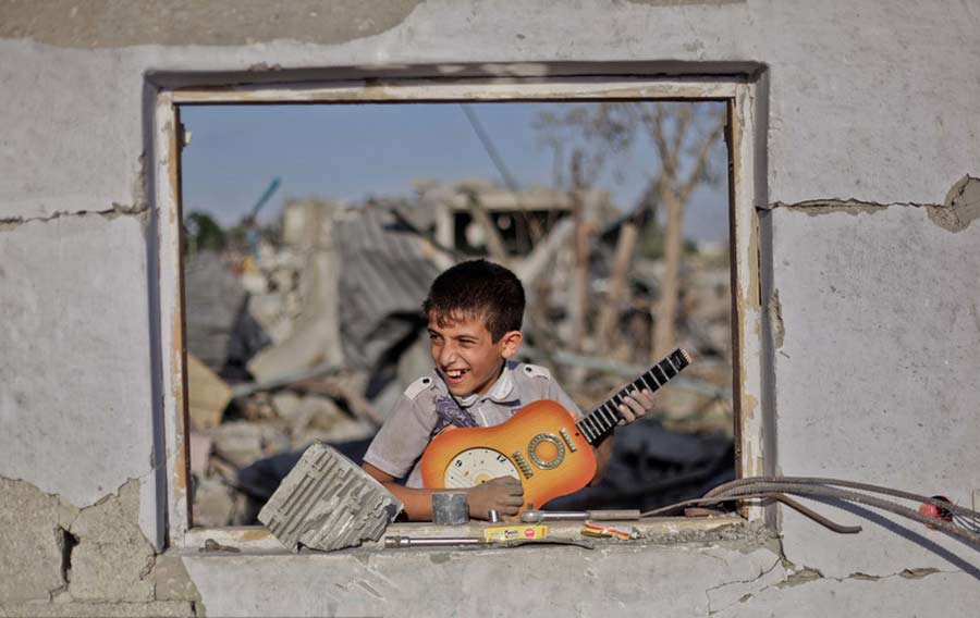 In photos: Gaza healing from war after ceasefire