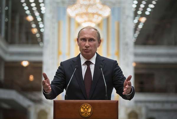 Putin calls for talks on state system in eastern Ukraine