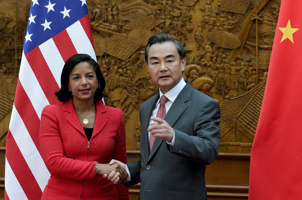 Chinese FM meets US presidential security advisor