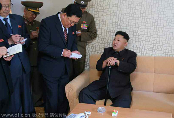 DPRK's Kim makes first public appearance in 40 days