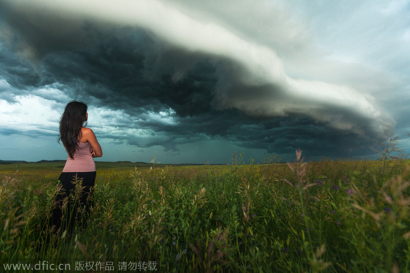 Beauty and the beast - photos of storms