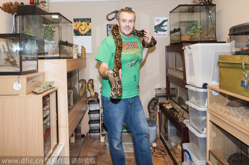 Animal crackers - family shares home with 145 pets