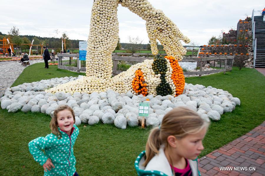 Annual pumpkin exhibition held in Germany