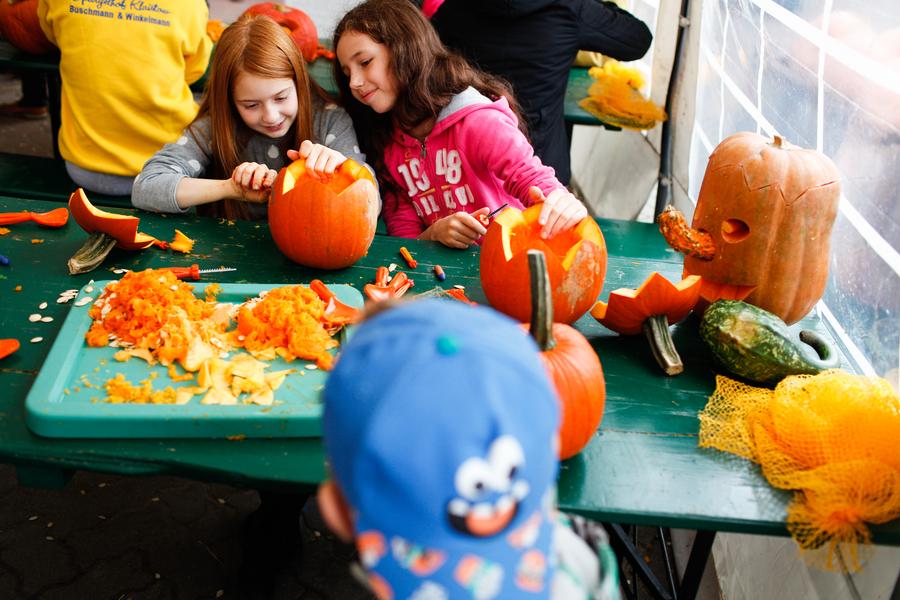 Annual pumpkin exhibition held in Germany