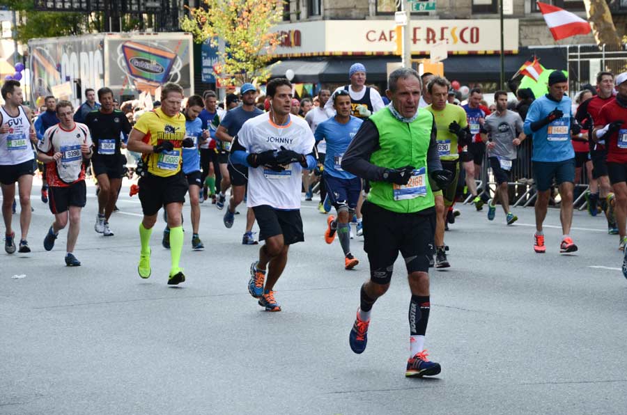 NYC marathon held in chilly, windy weather