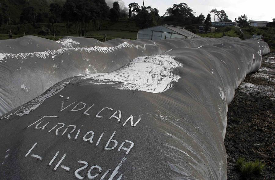 Costa Rica's Turrialba volcano erupts