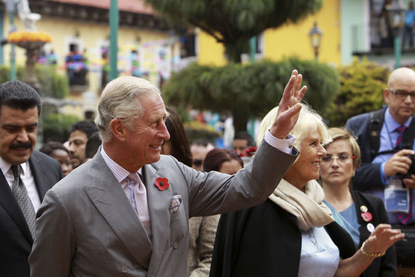 Prince Charles in Mexico on Day of the Dead