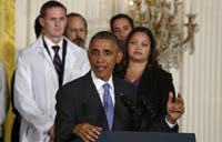US nurses hold strikes, protests over Ebola measures