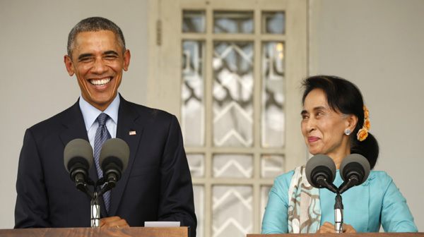 US pledges support for Myanmar's continued reform
