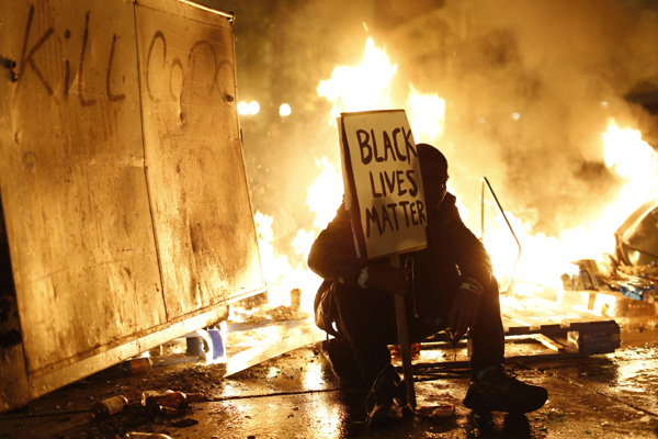 Ferguson protests continue across US