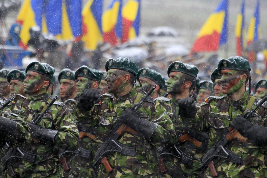 Romania celebrates National Day with military parade