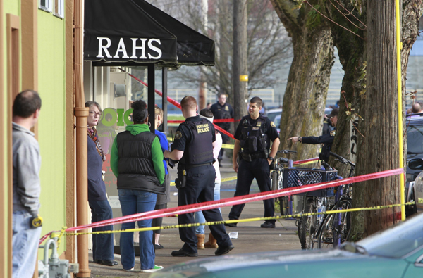 Three teens shot outside US high school in Portland