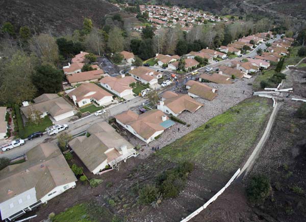 California storm hits south after drenching north