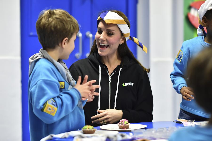 Duchess of Cambridge joins Beaver Scout meeting
