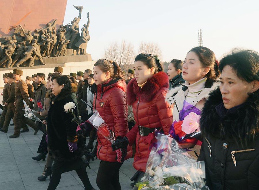 DPRK marks 3rd anniversary of Kim Jong-il's death